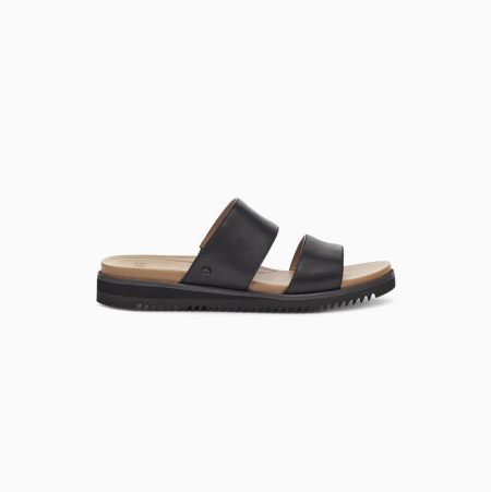 UGG Zyle Black Sandals for Women (XGEL21743)